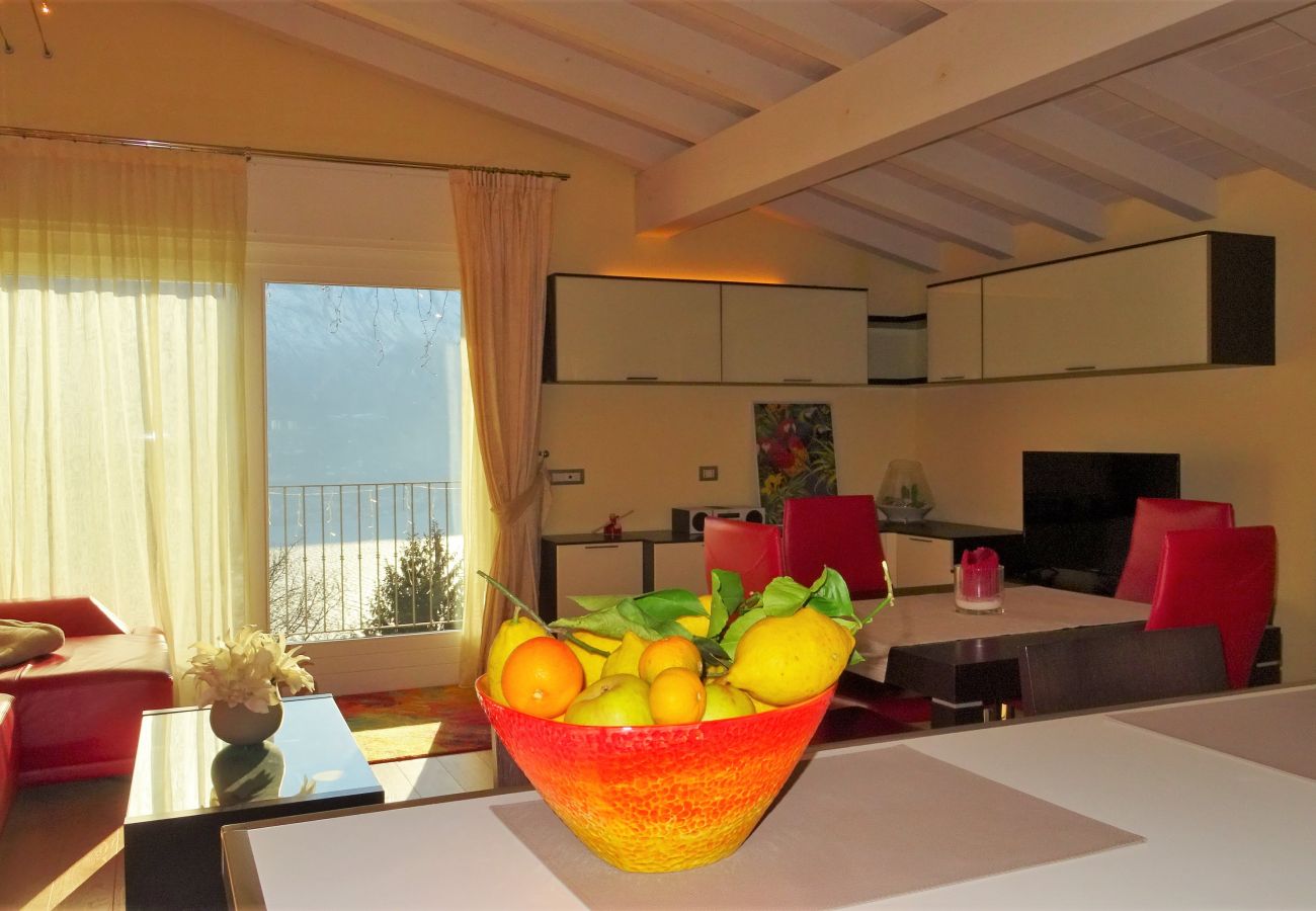 Ferienwohnung in Tremosine - Loft Diva Lake view