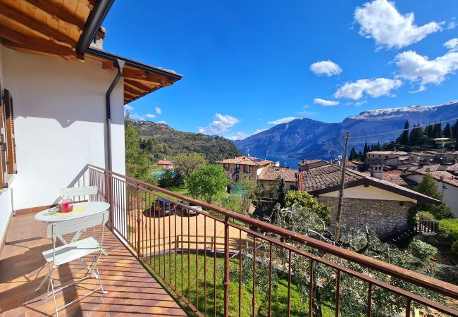 Ferienwohnung in Tremosine - Villa La Pief - Gardasee Blick
